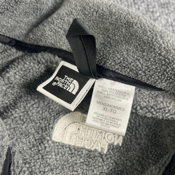 The North Face Jacket Mens XL Gray Full Zip Fleece Outdoors Hiking Warm Casual - Picture 3 of 5